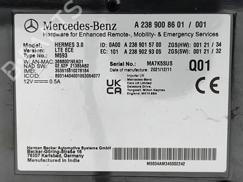 Electronic module MERCEDES-BENZ GLC (X253) 300 d 4-matic (253.919) | BP29731210M83 