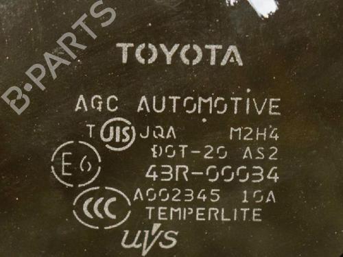 Front left quarter glass TOYOTA PRIUS Liftback (_W2_) 1.5 Hybrid (NHW20_, NHW20R) | BP14660911C111 