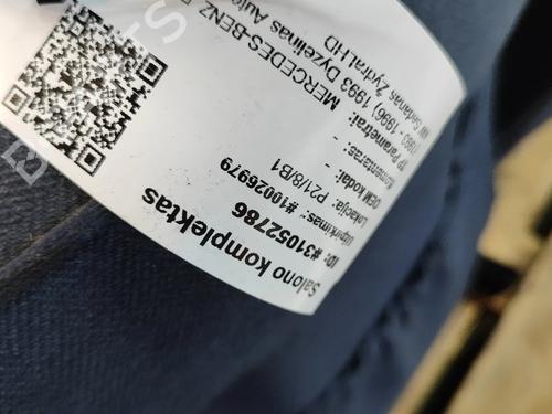 Seats set MERCEDES-BENZ E-CLASS (W124) E 300 D (124.131) | BP27803717C78  - Image 13