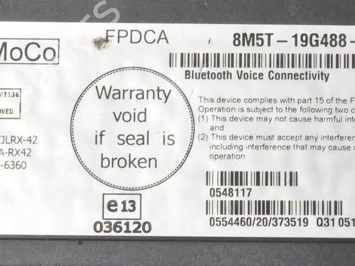 Electronic module FORD S-MAX (WA6) 2.0 TDCi | BP6719991M83