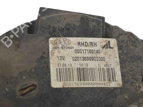 Rear fog light CHRYSLER YPSILON 1.2 | BP30255209C37