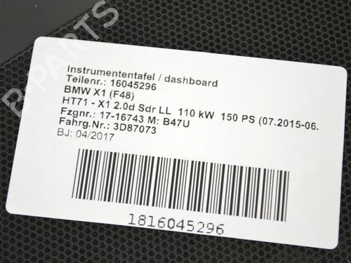 Warning switch BMW X5 (F15, F85) xDrive 50 i | BP30267104I22 