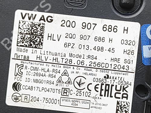 Elektronisk modul VW ID. Buzz Bus (EBB, EBJ) Electric (EBB, EBJ) | BP30621203M83