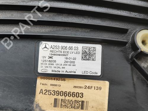 Right headlight MERCEDES-BENZ GLC (X253) 300 d 4-matic (253.919) | BP29731224C29