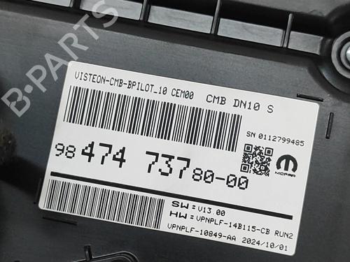 Instrument cluster JEEP AVENGER (J2) 1.2 GSE T3 | BP28590362C47  - Image 5