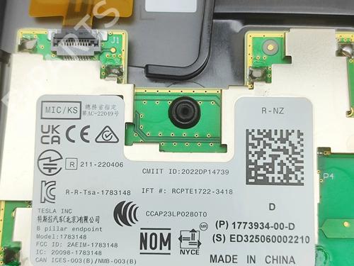 Dørliste TESLA MODEL 3 (5YJ3) EV Performance AWD | BP33697773C150  - Image 5