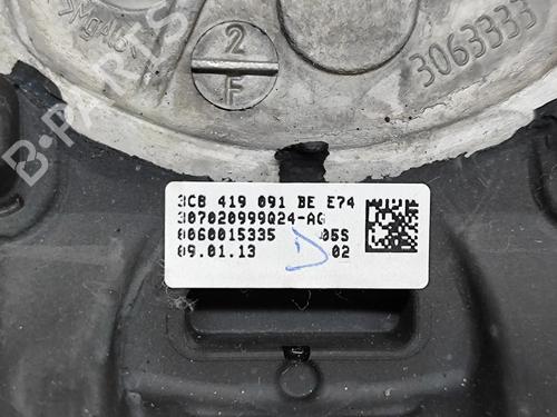 Steering wheel VW PASSAT B7 Variant (365) 1.6 TDI | BP24581844C49 - Image 6