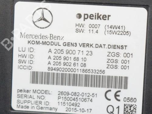 Electronic module MERCEDES-BENZ GLA-CLASS (X156) GLA 220 d 4-matic (156.905) | BP6748325M83 