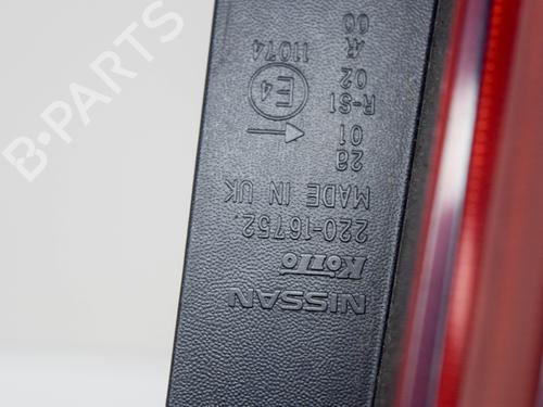 Left taillight NISSAN NOTE (E11, NE11) 1.4 | BP10221046C34 