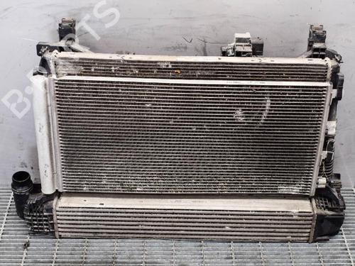Used Radiator set DACIA DUSTER (HS_) 1.5 dCi (86 hp) 14663684