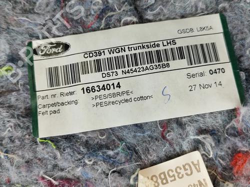 Boot lining FORD MONDEO V Turnier (CF) 2.0 TDCi | BP27341840I3 