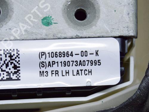 Front left lock TESLA MODEL 3 (5YJ3) EV Performance AWD | BP27759545C98 