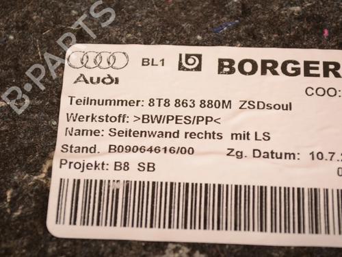 Boot lining AUDI A5 Sportback (8TA) 2.0 TDI | BP33354577I3  - Image 5