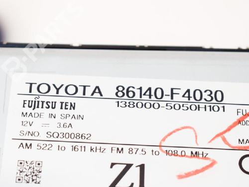 Display monitor TOYOTA C-HR (_X1_) 1.8 Hybrid (ZYX10_, ZYX11_) | BP7800895C48 
