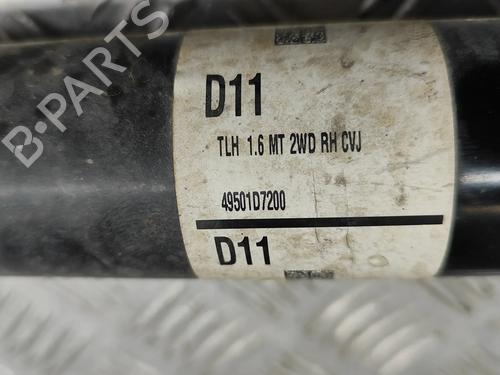Right front driveshaft KIA SPORTAGE IV (QL, QLE) 1.6 GDI | BP18739888M39 