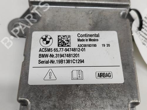 Kollisjonspute styreenhet BMW X5 (G05, F95) xDrive 30 d | BP27780190M53 