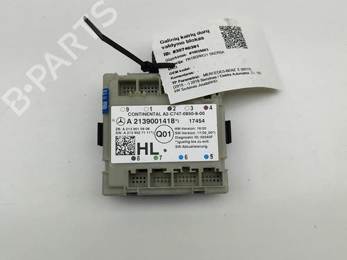 Used Electronic module MERCEDES-BENZ E-CLASS (W213) E 350 e (213.050) (211 hp) 27167592