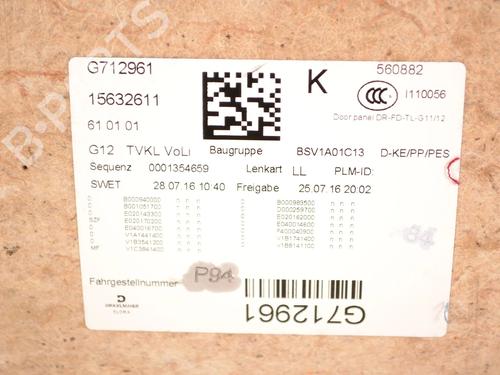 Venstre frontpanel BMW X6 (G06, F96) xDrive M50 i | BP30214385C58 