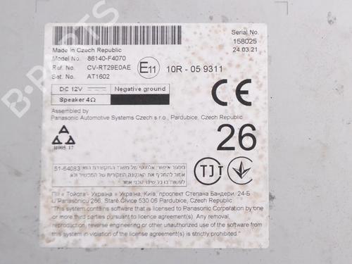 Electronic module TOYOTA C-HR (_X1_) 1.8 Hybrid (ZYX10_, ZYX11_) | BP33354920M83 - Image 6