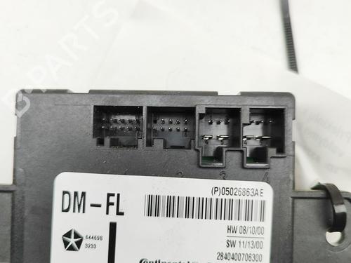 Electronic module CHRYSLER GRAND VOYAGER V (RT) 2.8 CRD | BP30108522M83