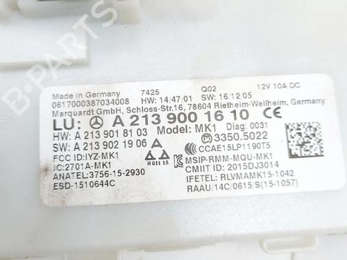 Electronic module MERCEDES-BENZ E-CLASS (W213) E 220 d (213.004) | BP38782531M83  - Image 5