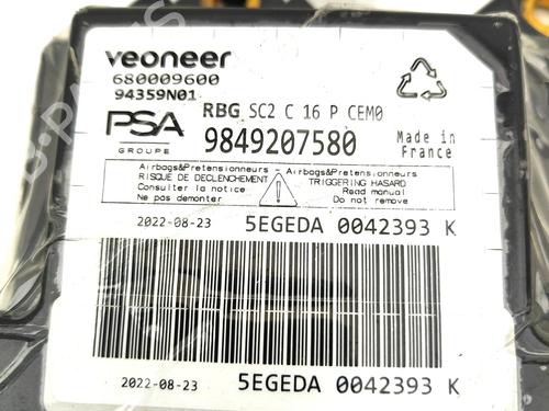 ECU airbags OPEL MOKKA 1.2 (76) | BP36984197M53 - Image 7