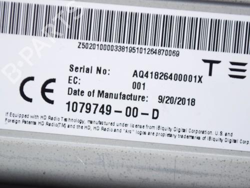 Elektronisk modul TESLA MODEL 3 (5YJ3) EV AWD | BP27753003M83 