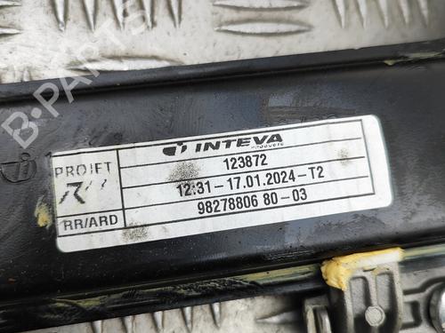 Rudehejsemekanisme Højre bagtil PEUGEOT 508 II (FB_, FH_, F3_) Hybrid 225 (F35GQU) | BP29975351C25