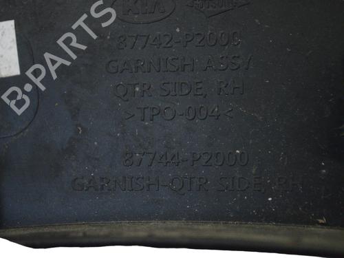Rear left wheel arch trim KIA SORENTO IV (MQ4, MQ4A) 1.6 T-GDi Hybrid AWD | BP30245525C136