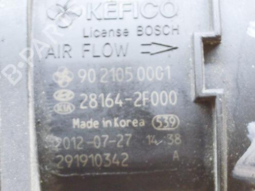 Mass air flow sensor KIA SPORTAGE III (SL) 2.0 CRDi | BP7853839M95 