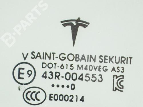 Rear right quarter glass TESLA MODEL X (5YJX) P100D AWD | BP8895176C92 