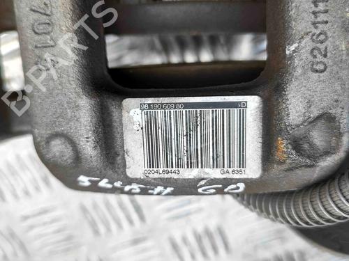 Right rear brake caliper PEUGEOT 508 II (FB_, FH_, F3_) Hybrid 225 (F35GQU) | BP29975001M106 