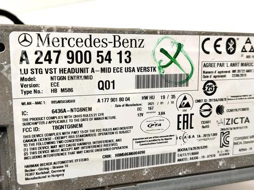 Electronic module MERCEDES-BENZ CLA (C118) CLA 180 (118.384) | BP40014849M83 - Image 6