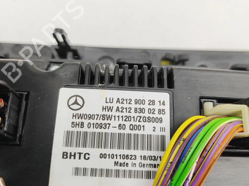 Electronic module MERCEDES-BENZ E-CLASS (W212) E 220 CDI / BlueTEC (212.001, 212.002) | BP31528768M83 