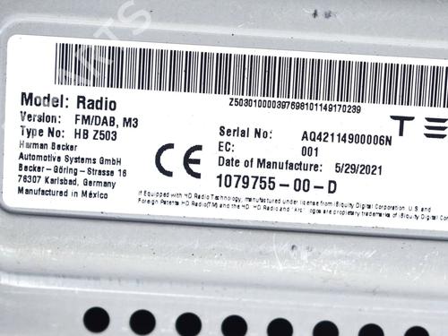 Electronic module TESLA MODEL 3 (5YJ3) EV AWD | BP27758908M83 