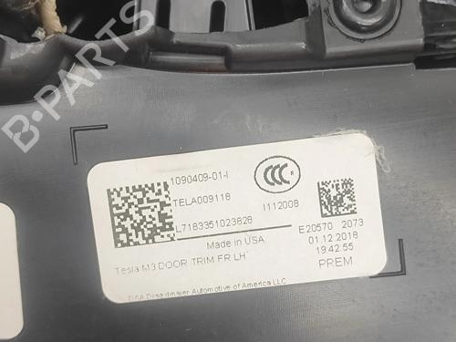 Front left panel TESLA MODEL 3 (5YJ3) EV AWD | BP33798374C58  - Image 6