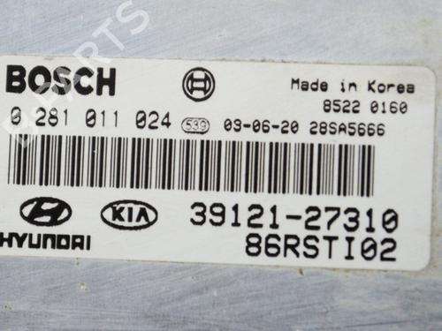 Engine control unit (ECU) KIA CARENS II MPV (FJ) 2.0 CRDi | BP8624518M57 