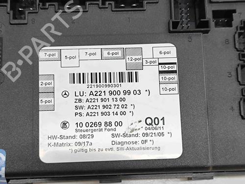 Electronic module MERCEDES-BENZ S-CLASS (W221, V221) S 350 BlueTec (221.026, 221.126) | BP29404767M83  - Image 7