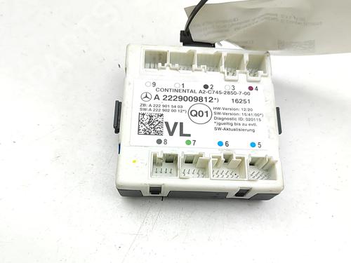 Used Electronic module Electronic module MERCEDES-BENZ C-CLASS Coupe (C205) C 220 d (205.304) (163 hp) 33465214 33465214