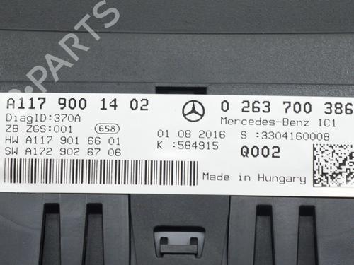 Instrument cluster MERCEDES-BENZ CLA Coupe (C117) AMG CLA 45 4-matic (117.352) | BP8073824C47 