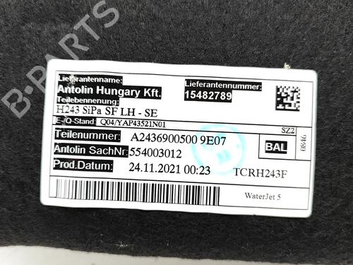 Boot lining MERCEDES-BENZ EQA (H243) EQA 250 (243.701) | BP33731804I3  - Image 7