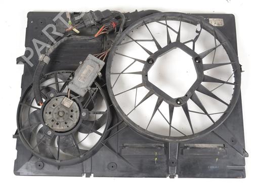 Used Radiator fan Radiator fan PORSCHE CAYENNE (9PA) Turbo 4.8 (507 hp) 33338614 33338614