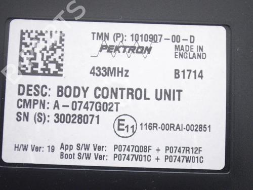 Electronic module TESLA MODEL S (5YJS) 85 | BP30250968M83 