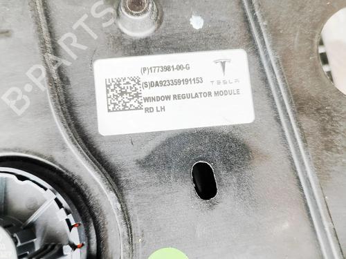 Rudehejsemekanisme venstre bagtil TESLA MODEL 3 (5YJ3) EV | BP36327072C24  - Image 8