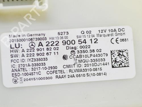 Electronic module MERCEDES-BENZ C-CLASS (W205) C 200 (205.042) | BP14913254M83 