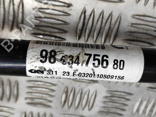 Right front driveshaft PEUGEOT 2008 II (UD_, US_, UY_, UJ_, UR_, UC_) e-2008 (UKZKWZ) | BP28431611M39 