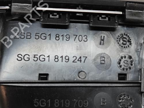 Air vent VW GOLF VII (5G1, BQ1, BE1, BE2) e-Golf | BP19126496I21 