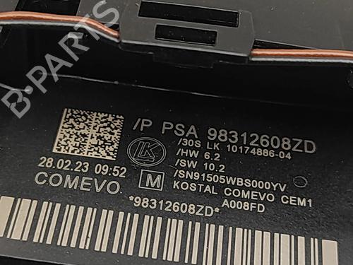 Steering column stalk PEUGEOT 3008 II SUV (MC_, MR_, MJ_, M4_) Hybrid 180 (M4DGLU) | BP30178441I23 