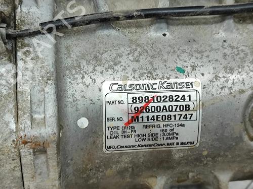 AC compressor ISUZU D-MAX II (TFR, TFS) 2.5 CRDi 4x4 (TFS86J) | BP36457921M34  - Image 5