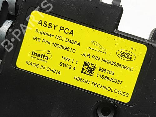 Sunroof engine JAGUAR F-PACE (X761) 2.0 TD4 AWD | BP33291676M60 - Image 6